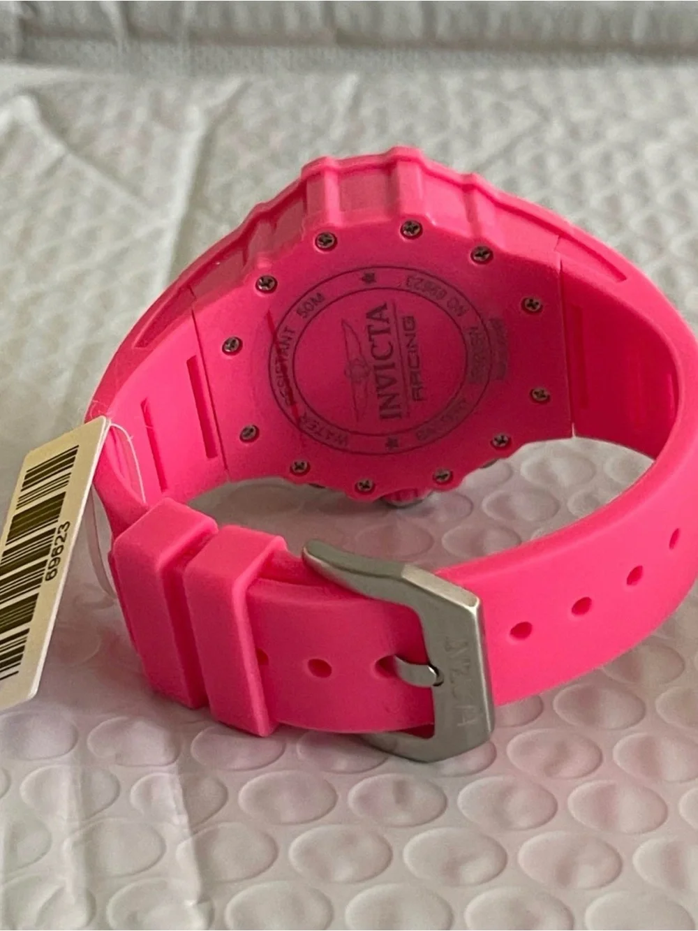 Invicta Racing Valyron Unisex Watch - 41mm, Pink (69623) new